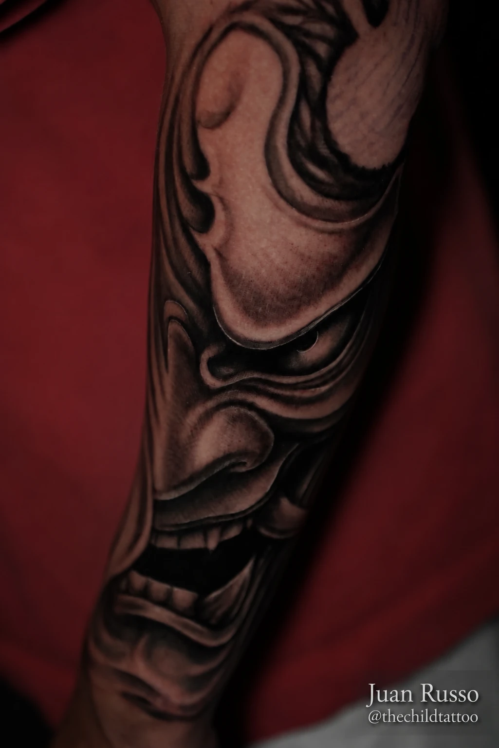 Tatuaje Black & grey de Juan Russo en Memphis TN.